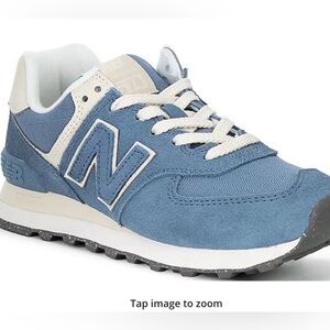New Balance 515 Blue and White Athletic Shoes
